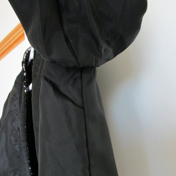 GDM Paris Black Sequin Open Crop Jacket - Picture 9 of 10